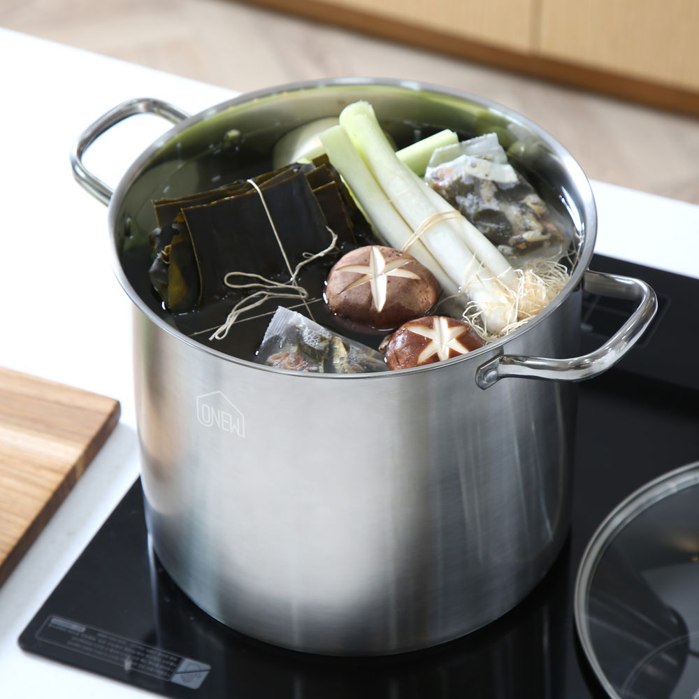오뉴 IH 304 올스텐 15L 대용량 곰솥 냄비 30cm