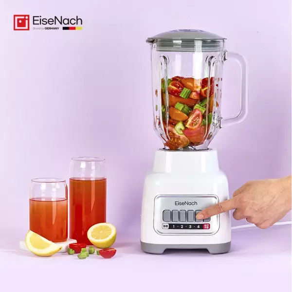 아이제나흐] 2in1 레트로 글라스 대용량 믹서기 1.5L